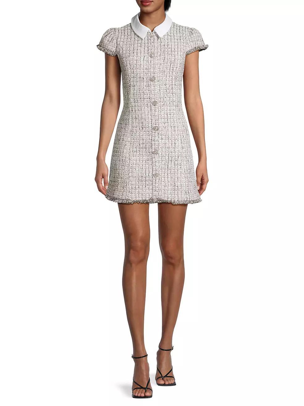 Riello Cotton Tweed Minidress Product Image