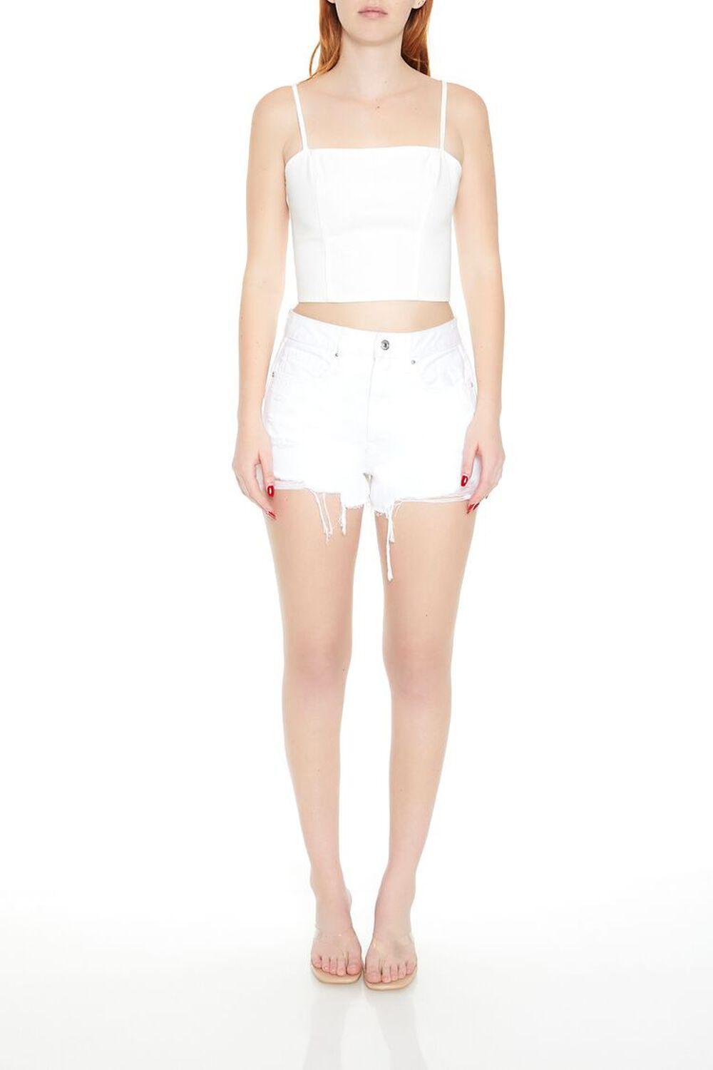 Lace-Up Cropped Cami | Forever 21 Product Image