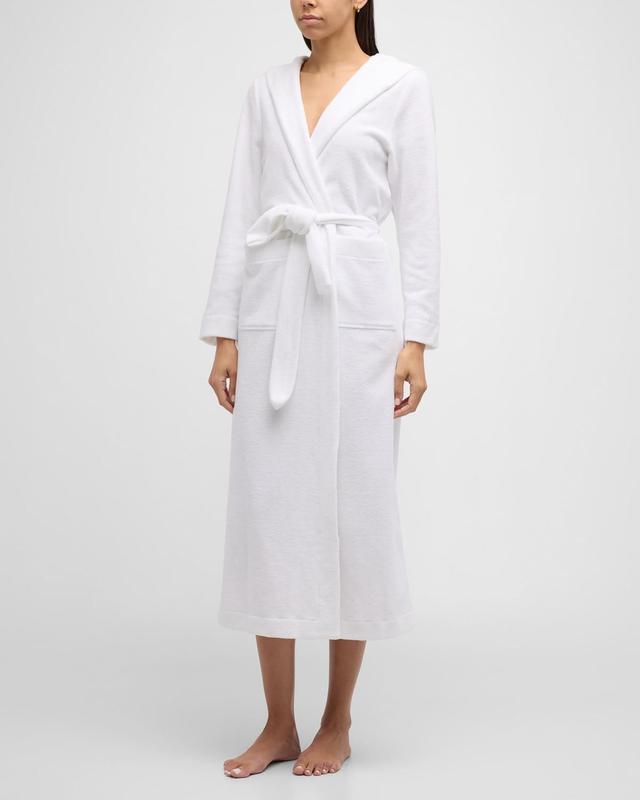 Womens Robe Selection Hooded Long Plush Robe Product Image