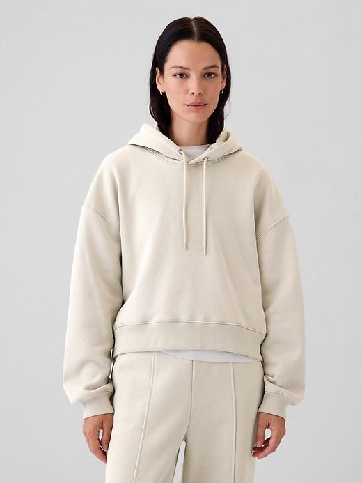 Vintage Soft Cropped Hoodie Product Image