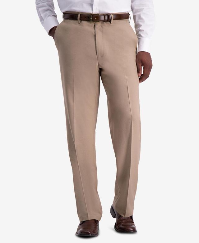 Haggar Mens Premium Comfort Classic Fit Flat Front Dress Pant, 38 30 Product Image