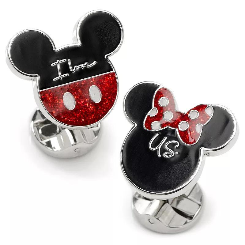 Cufflinks, Inc. x Disney Mickey & Minnie I Love Us Cuff Links Product Image