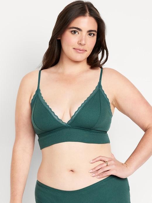 Longline Waffle Bralette Product Image