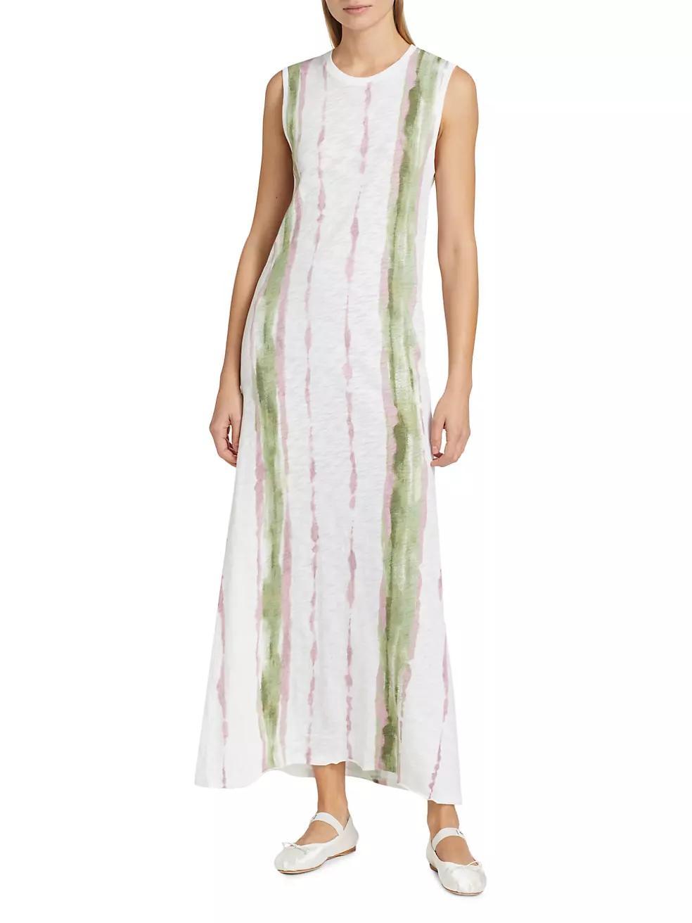 Paintstroke Sleeveless Maxi Dress Product Image