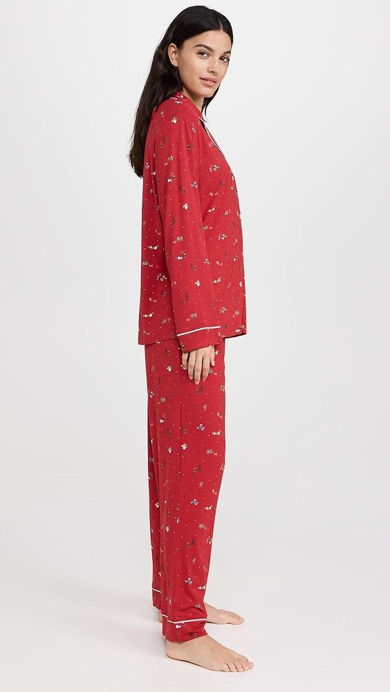 Eberjey Gisele Printed Long PJ Set | Shopbop Product Image