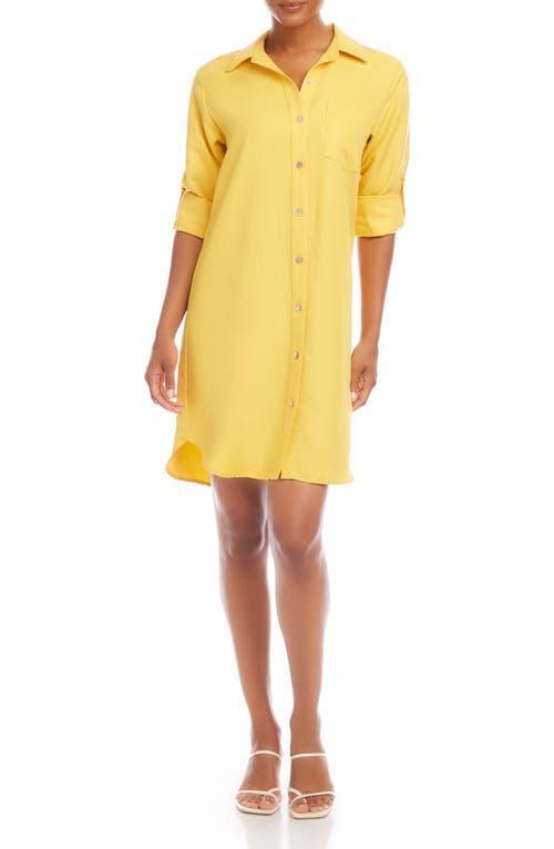 Karen Kane Women's Shirtdress, , Tencel/Linen/Cotton Product Image