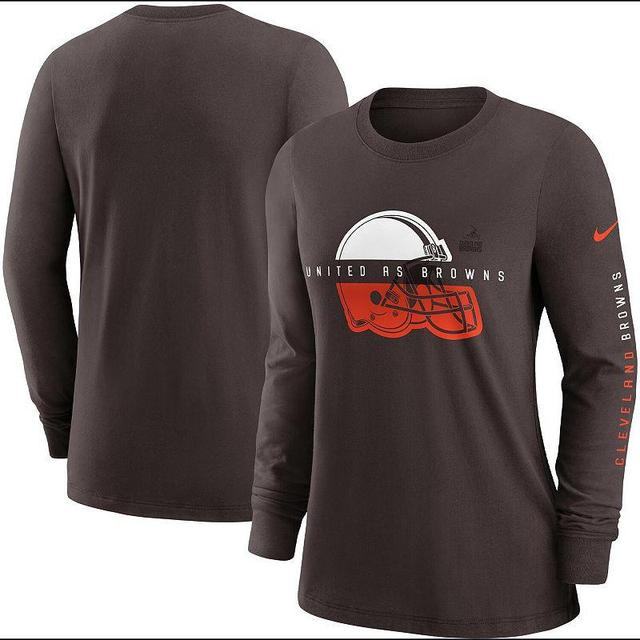 Womens Nike Cleveland s Prime Split Long Sleeve T-Shirt Product Image