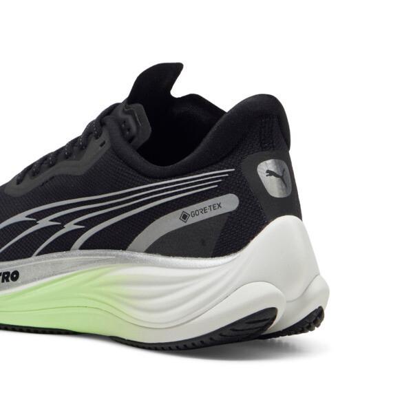 PUMA Velocity NITROâ¢ 3 GORE-TEXÂ® Women's Running Shoes in Black/Silver/Fizzy Apple Product Image