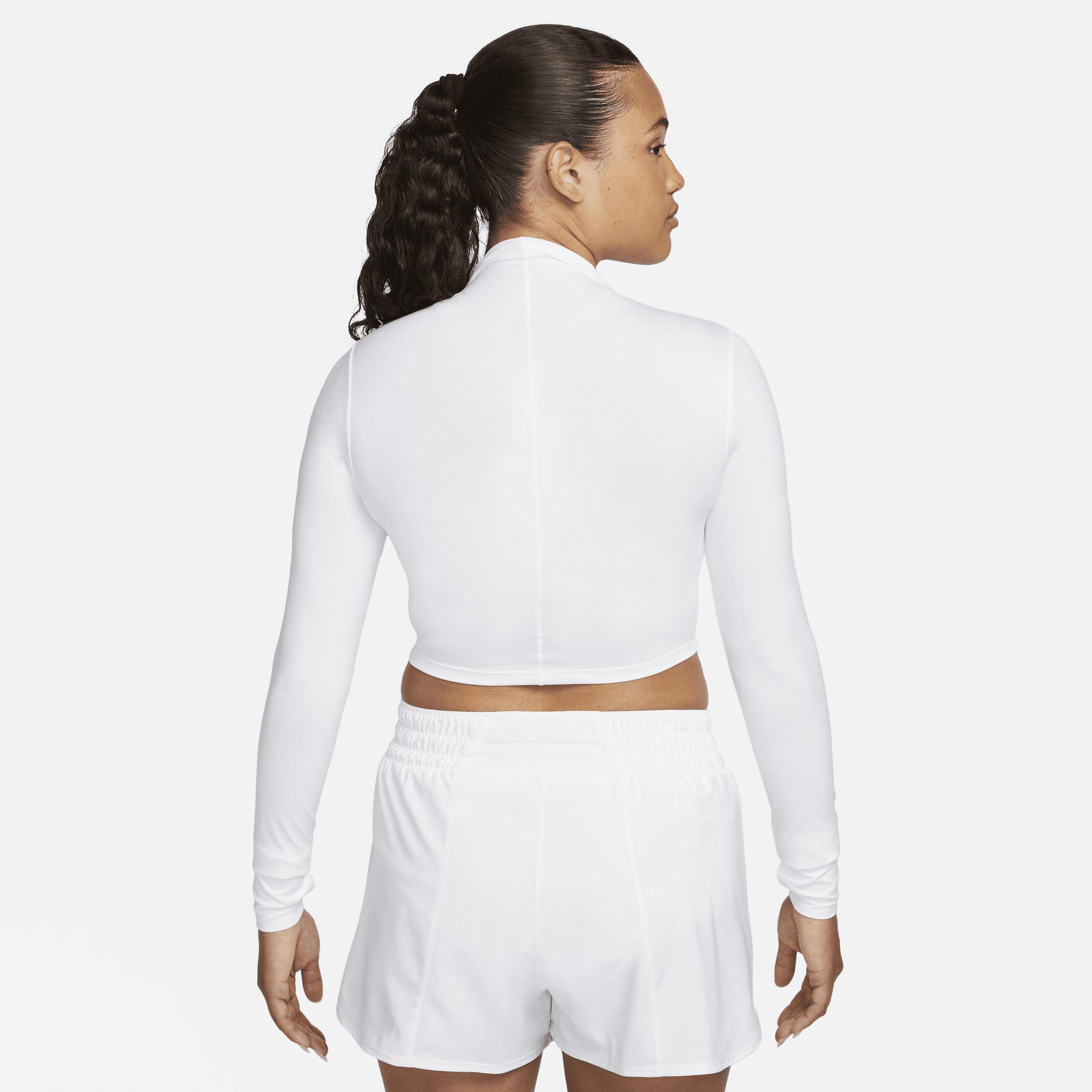 Nike Women's Dri-FIT One Luxe Long-Sleeve Cropped Top Product Image