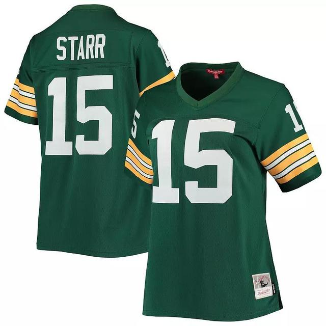 Womens Mitchell & Ness Bart Starr Bay Packers Legacy Replica Player Jersey Product Image