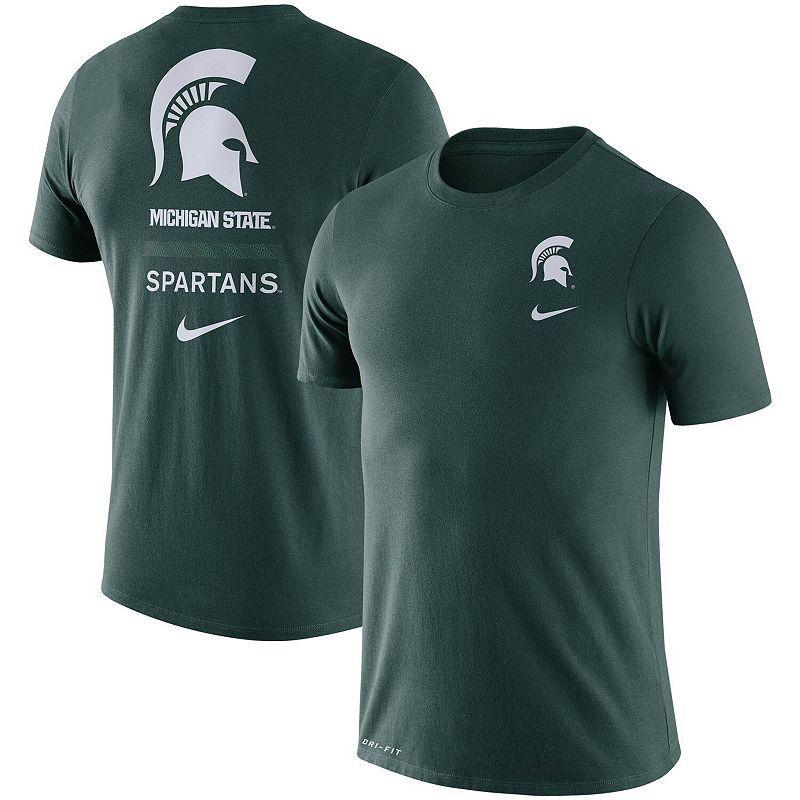 Mens Nike Michigan State Spartans DNA Logo Performance T-Shirt Product Image