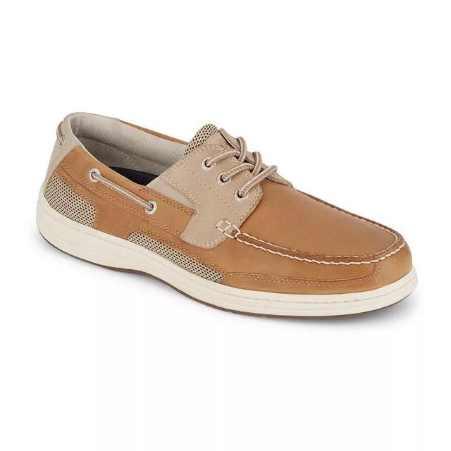 Dockers Beacon Mens Leather Boat Shoes Brown Product Image