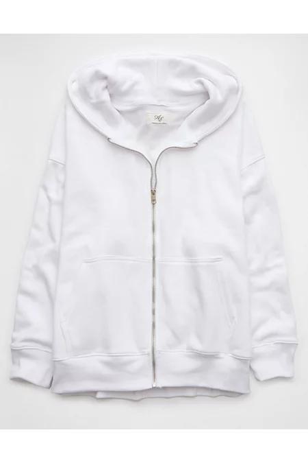 AE Everyday Luxe Zip-Up Hoodie Women's Product Image