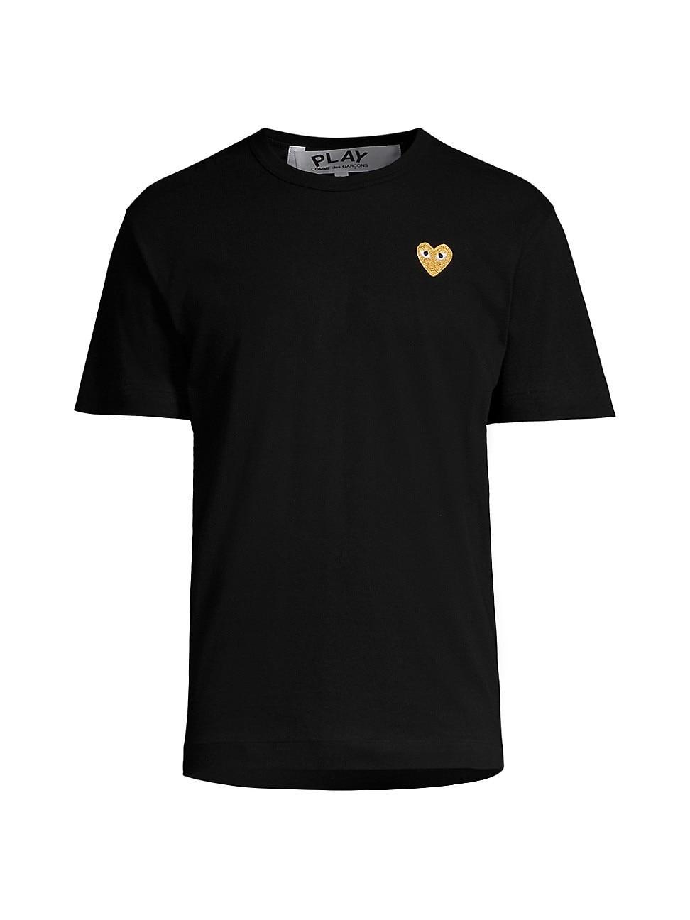 Mens Heart Applique Tee Product Image