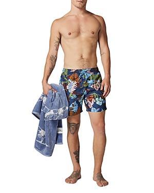 Rodd & Gunn Dartmoor Bay Foliage Print 7 Swim Trunks Product Image