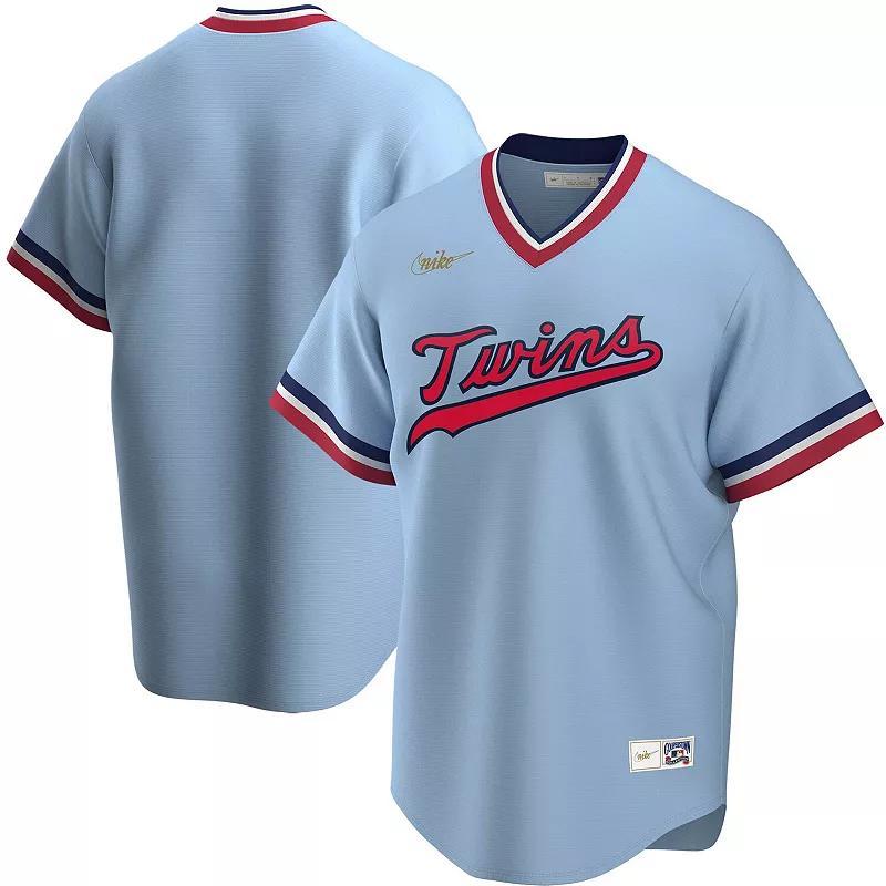 Mens Nike Blue Minnesota Twins Road Cooperstown Collection Team Jersey Product Image