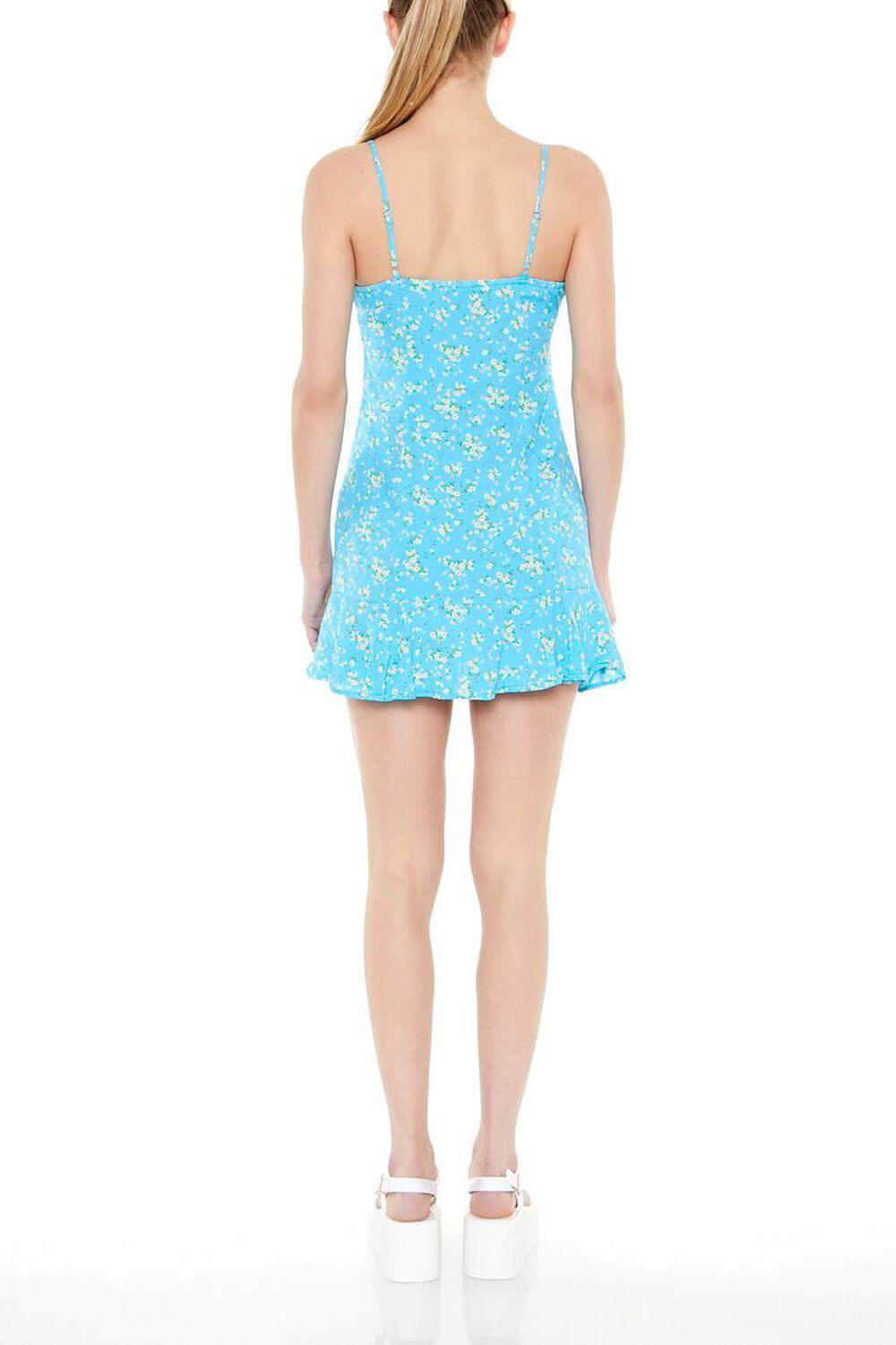 Ditsy Floral Print Mini Dress | Forever 21 Product Image