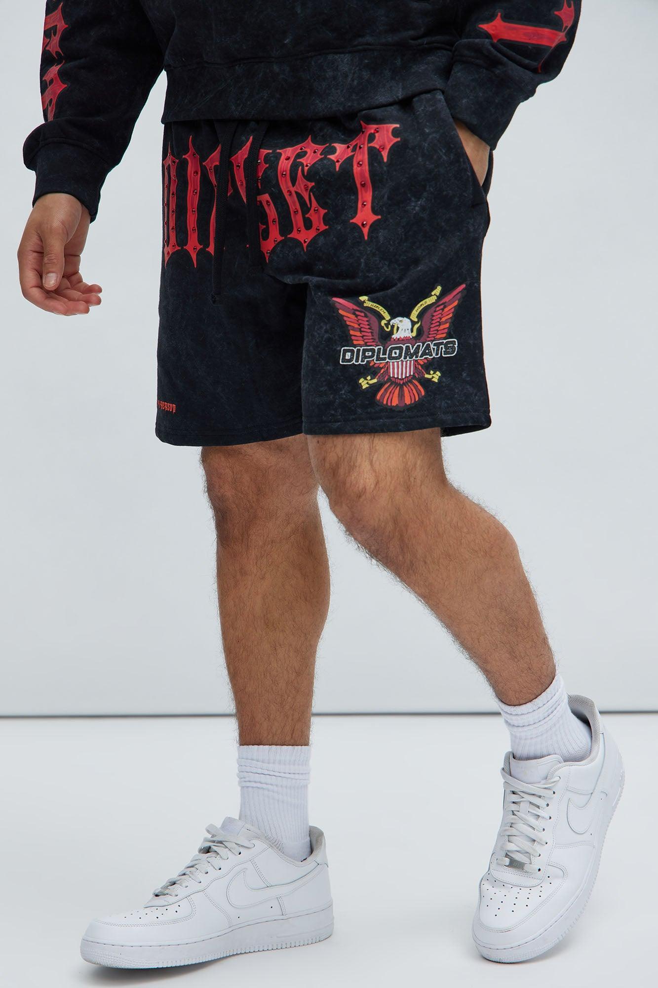 Dipset Seal Shorts - Black Product Image