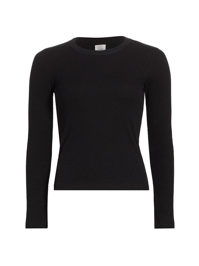 Womens Kelly Long-Sleeve Slim-Fit T-Shirt Product Image