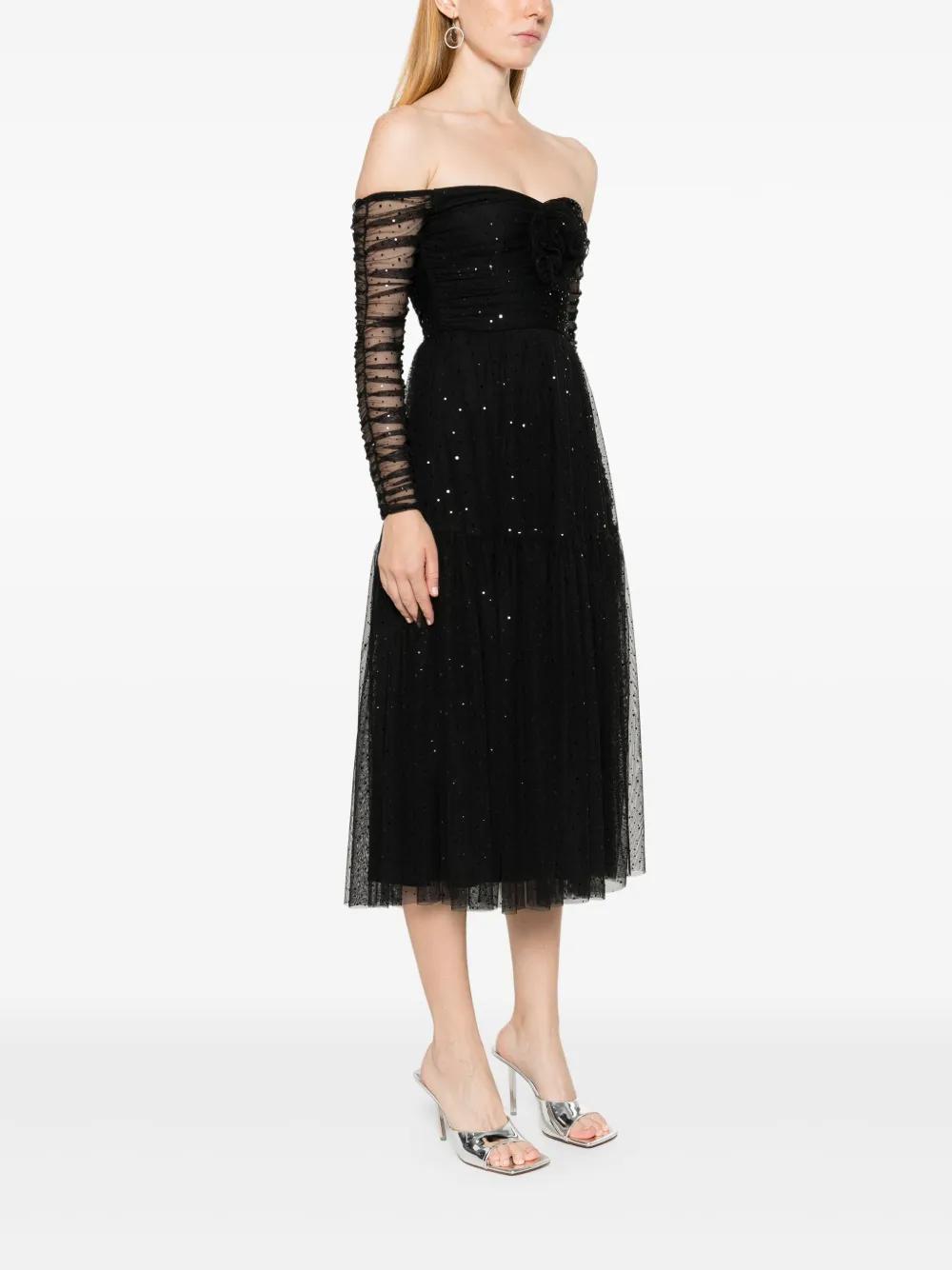 mesh midi dress Product Image