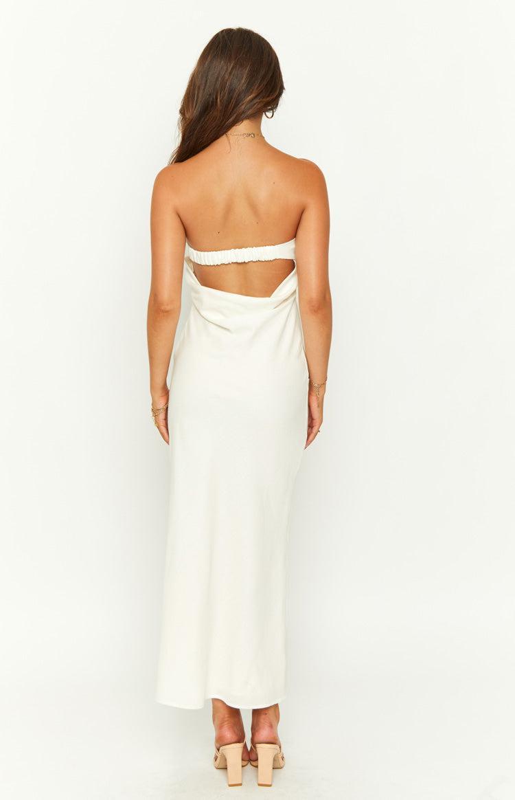 Summer Cream Midi Dress Product Image