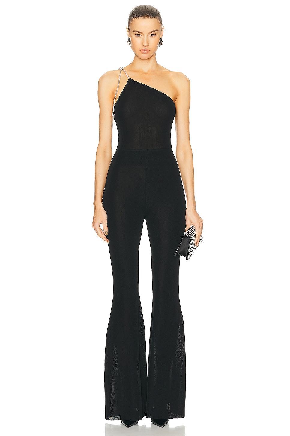 Alexandre Vauthier Viscose Knit Jumpsuit Product Image