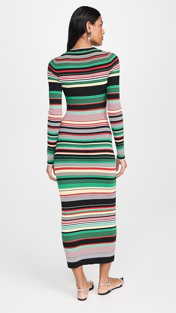 rabanne Striped Dress | Shopbop Product Image