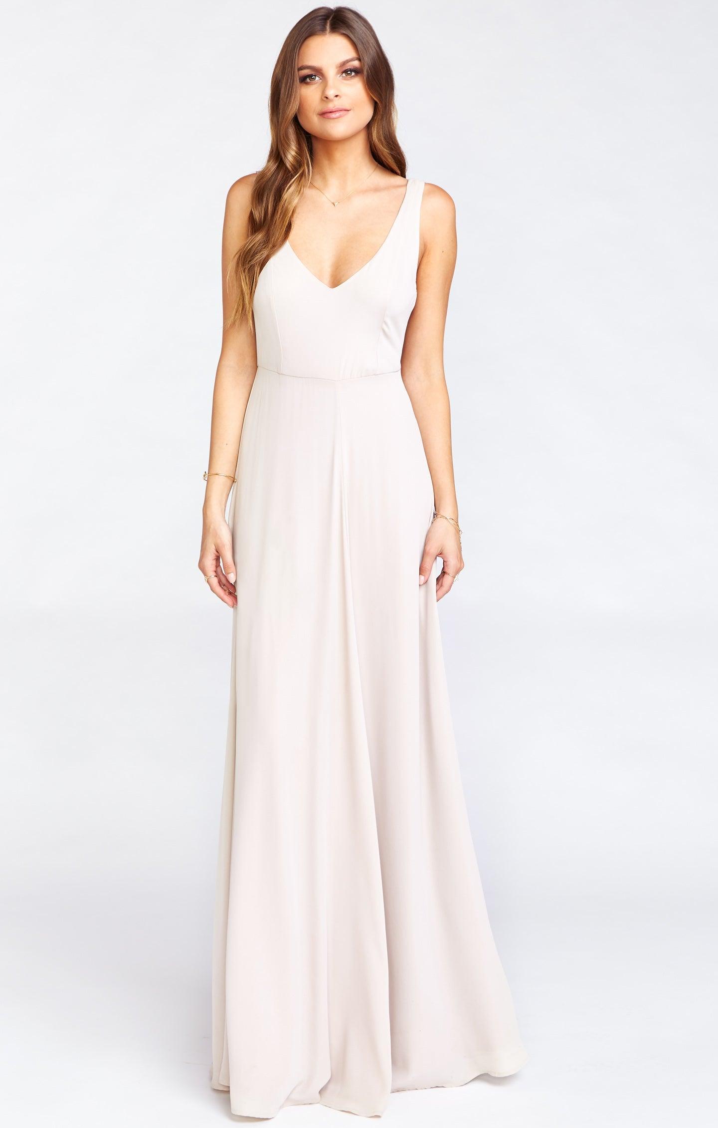 Jenn Maxi Dress ~ Show Me the Ring Crisp Product Image