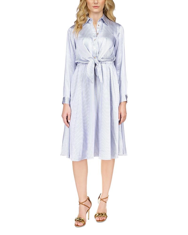 Michael Michael Kors Tie Front Shirt Dress Product Image