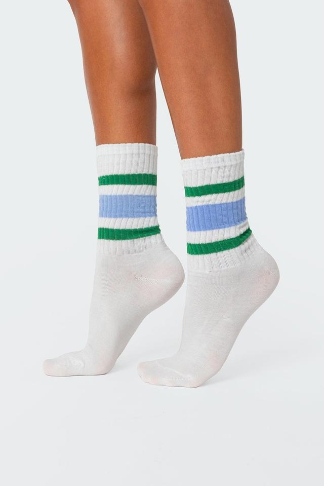 Triple Striped Socks Product Image