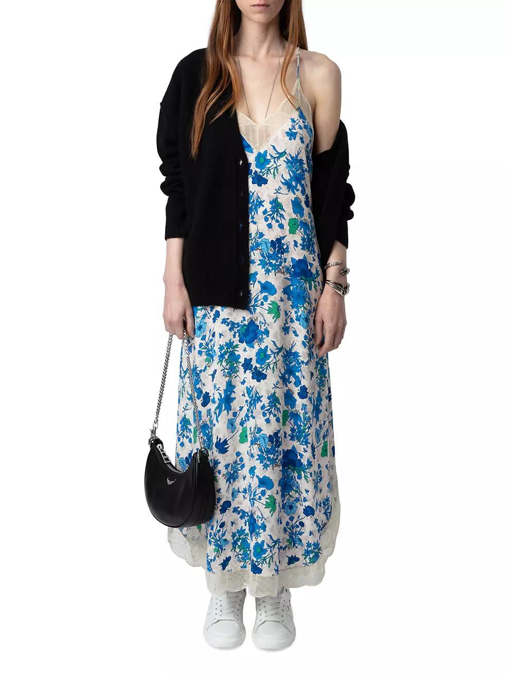 Ristyl Floral Lace Slip Maxi Dress Product Image