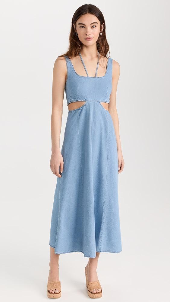 LNA Lorelei Chambray Dress | Shopbop Product Image