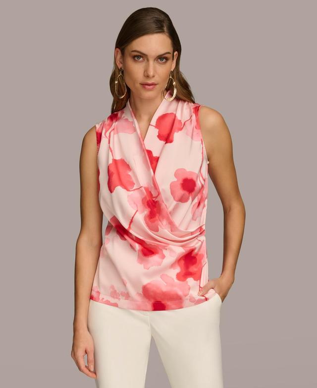 Women's Floral-Print Blouse Product Image