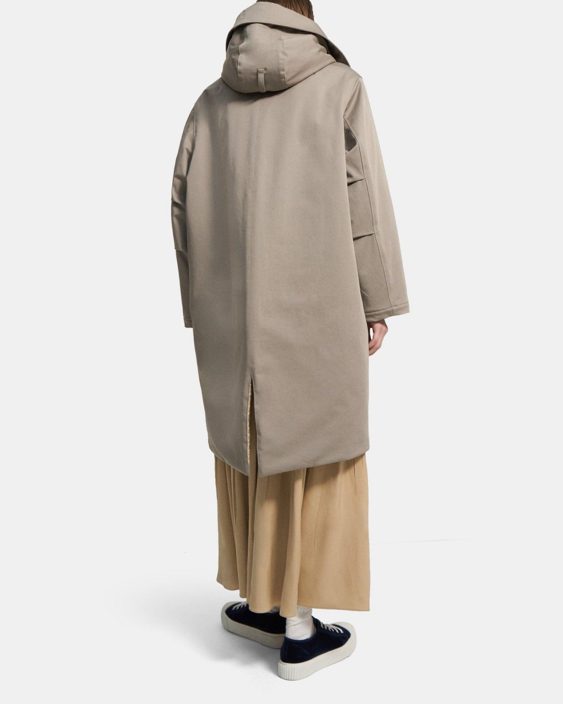 Hooded Cotton Parka Product Image