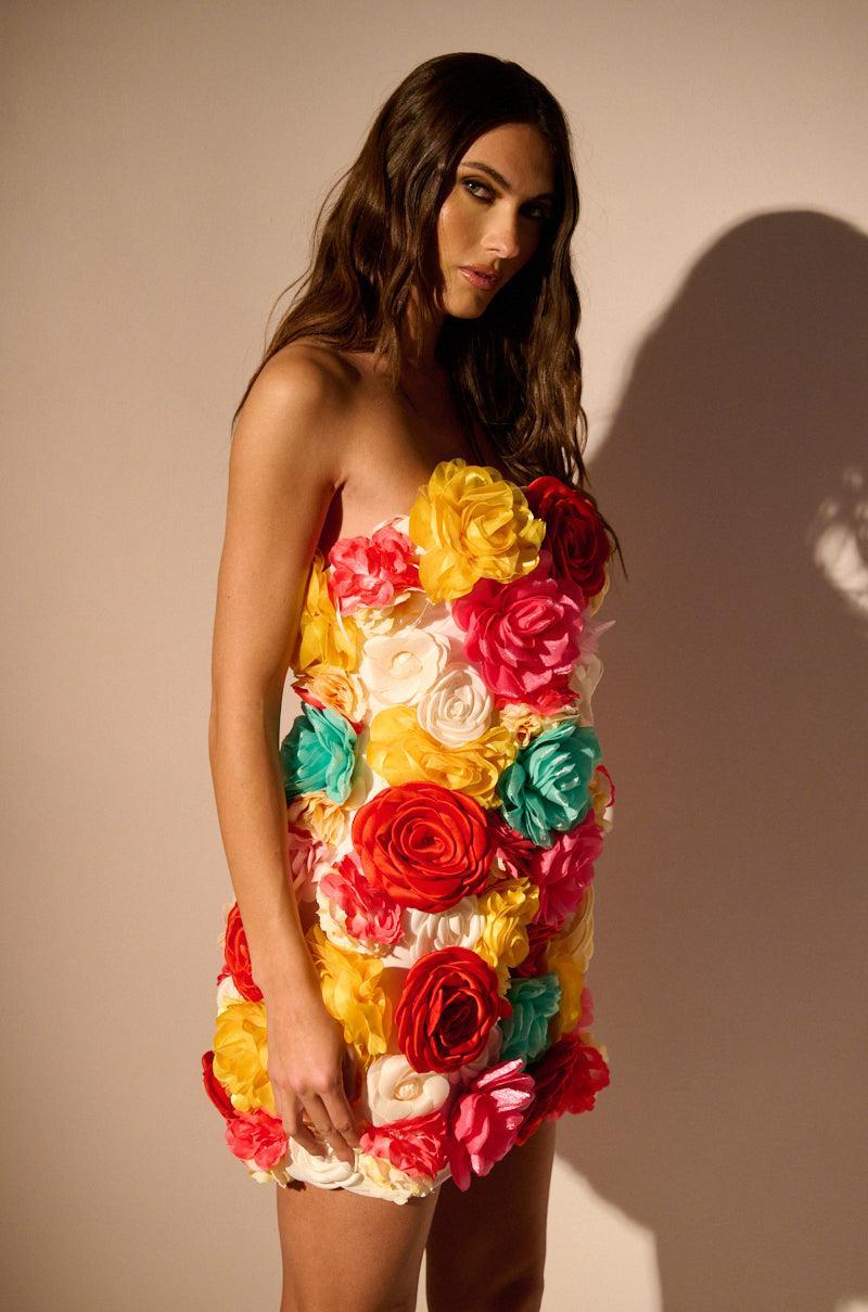 FLOWER POWER MINI DRESS Product Image