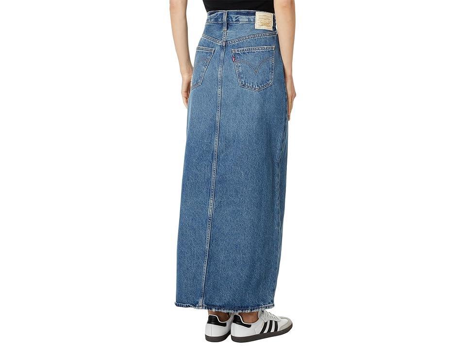 Levi's(r) Premium Ankle Column Skirt (Low FI Prep Transitional) Women's Skirt Product Image