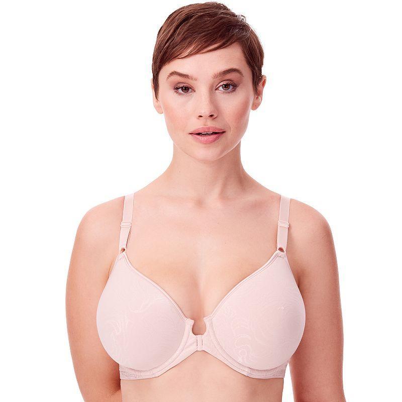 Bali Comfort Revolution Full-Figure Front-Closure Shaping Underwire Bra 3P66, Womens Product Image