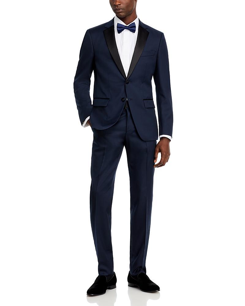 Boss H-Huge Navy Slim Fit Tuxedo Product Image