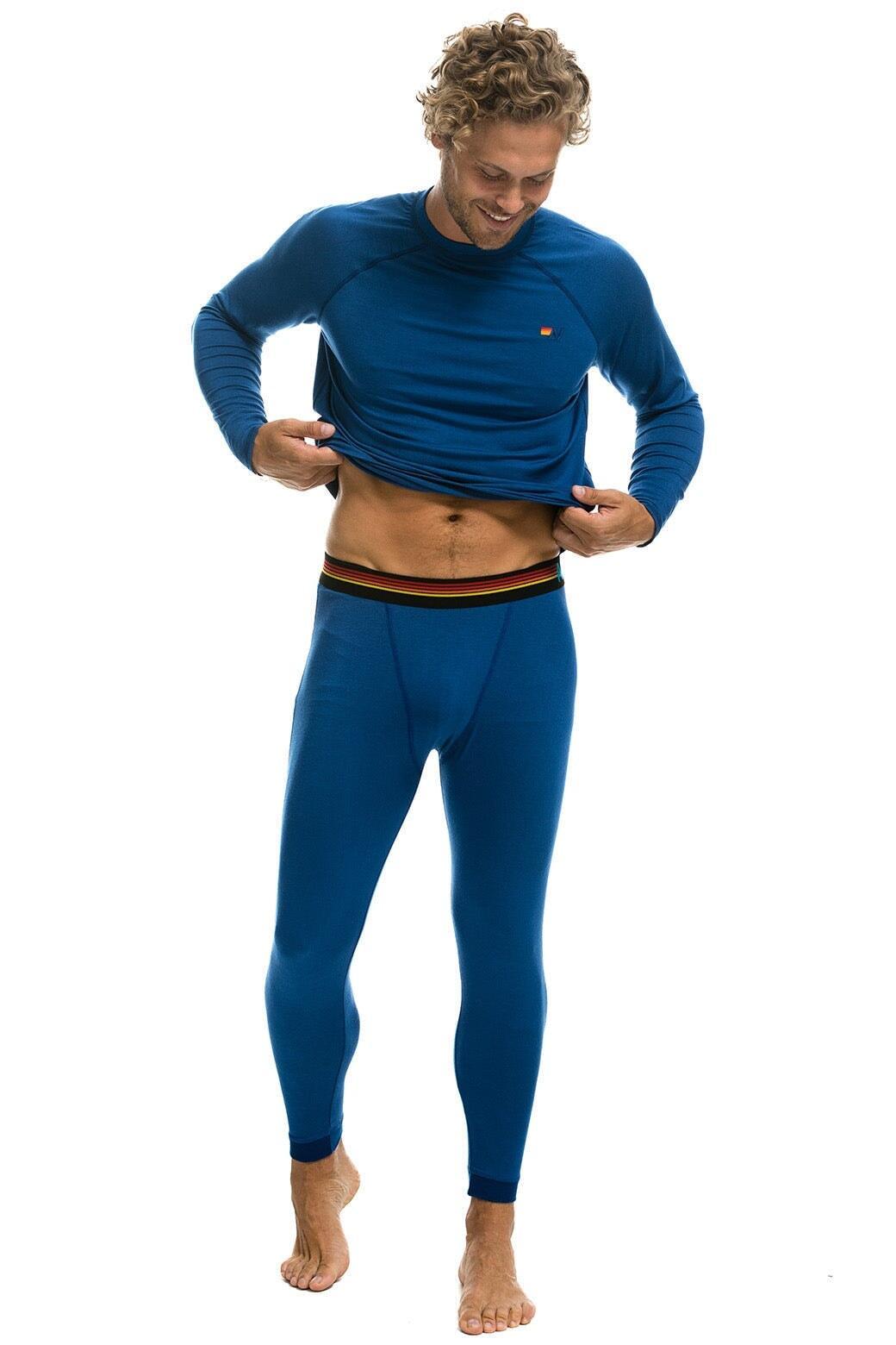 MICRO MODAL BASE LAYER BOTTOM - ROYAL Male Product Image