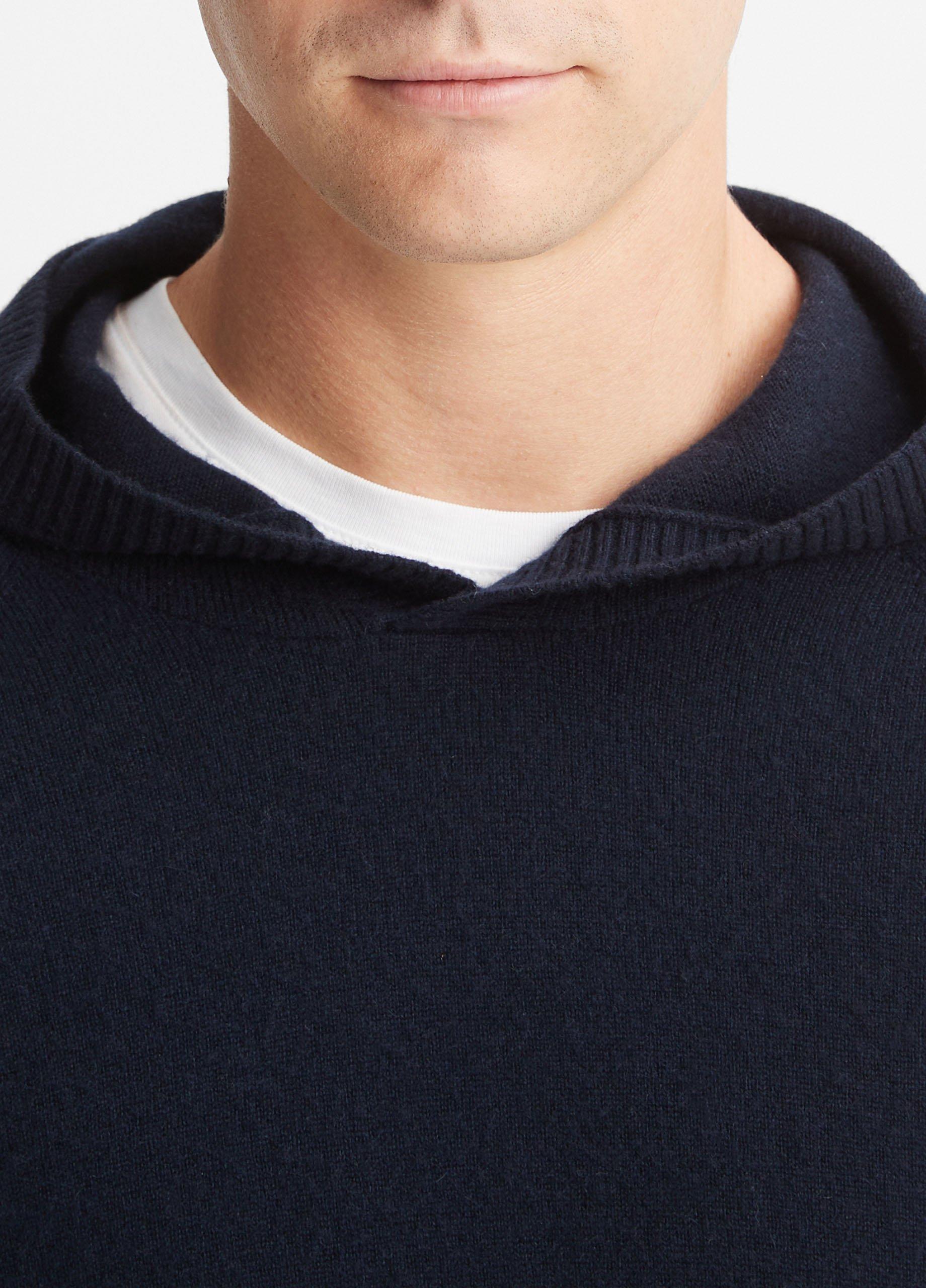 Wool Cashmere Pullover Hoodie Product Image