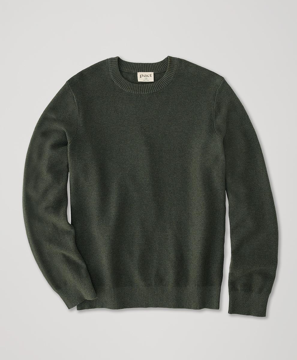 Mens Classic Fine Knit Crew Neck Sweater 2XL Product Image