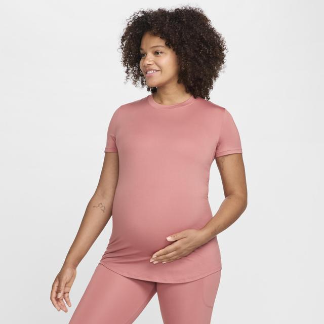 Nike Women's (M) One Dri-FIT Slim-Fit Short-Sleeve Top (Maternity) Product Image