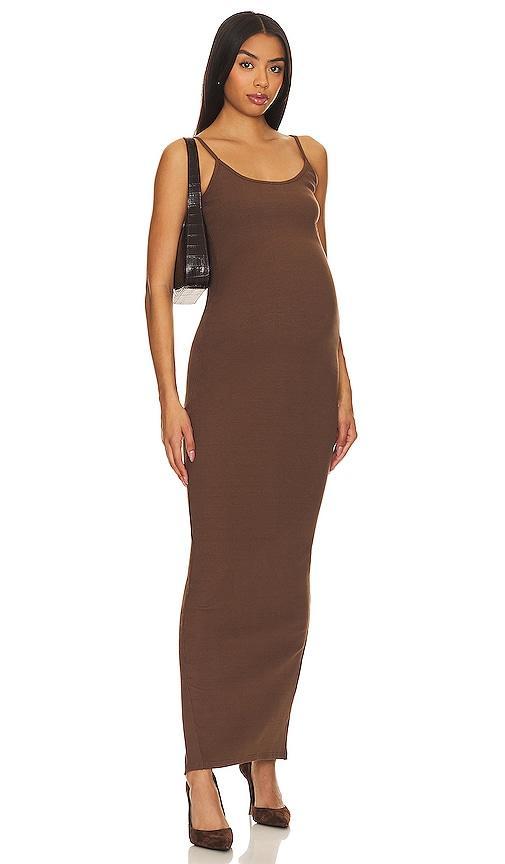 Maxi Rib Maternity Dress Product Image