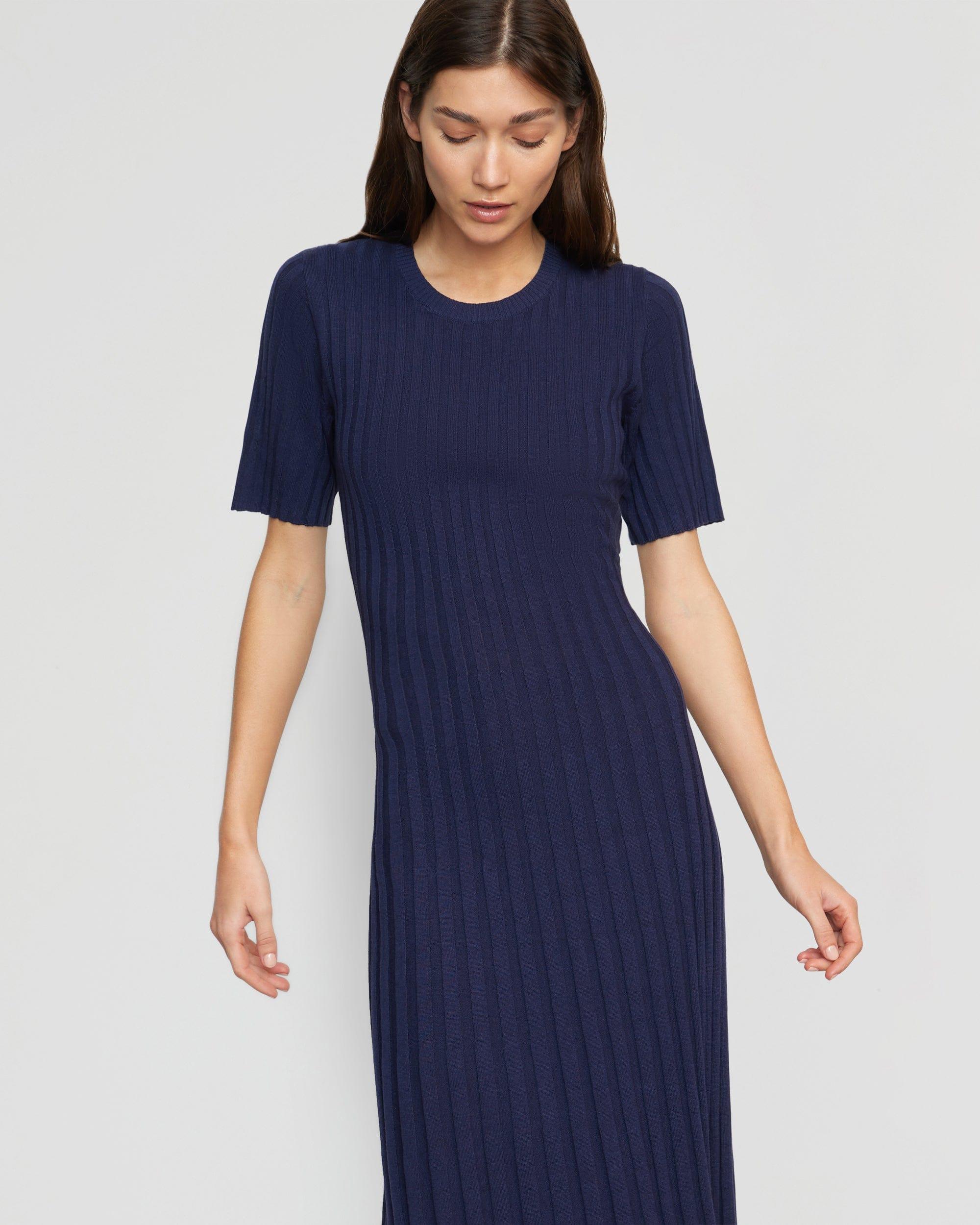 Fena Wide-Ribbed Sweater Dress Product Image