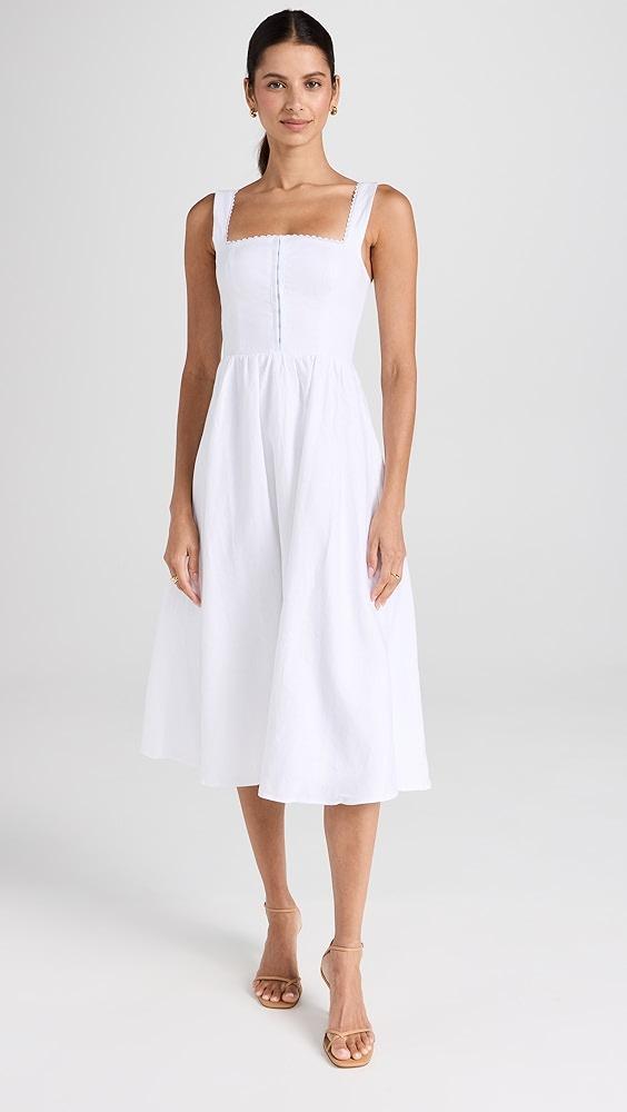 Reformation Tagliatelle Linen Dress | Shopbop Product Image