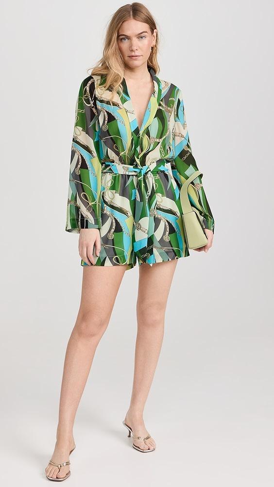 L'AGENCE Arabell Romper | Shopbop Product Image