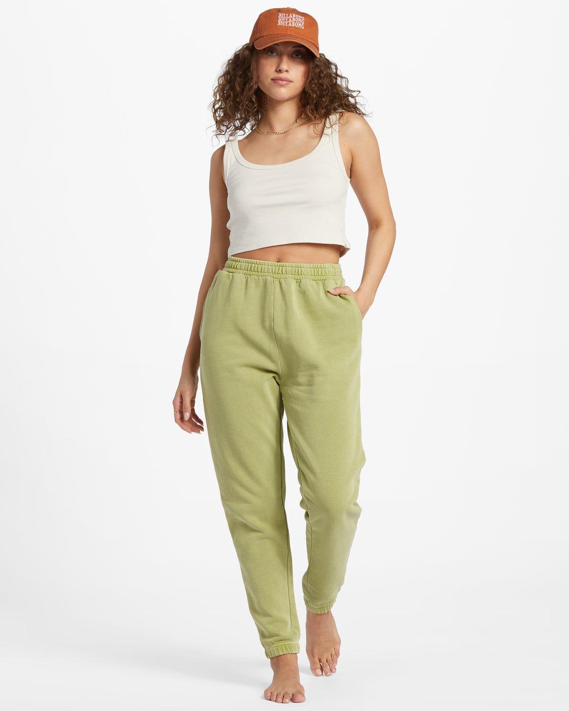 Sunset Joggers - Avocado Female Product Image