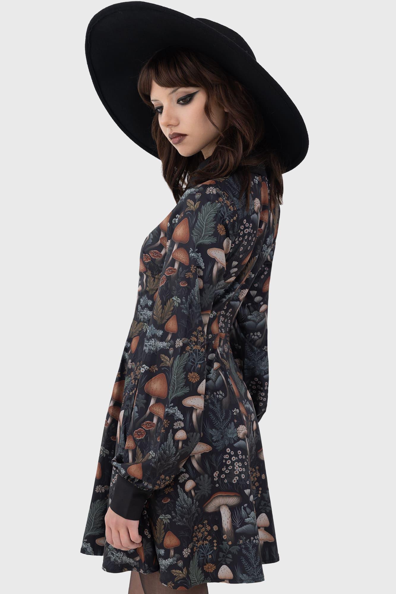 Night Forager Mini Dress Female Product Image