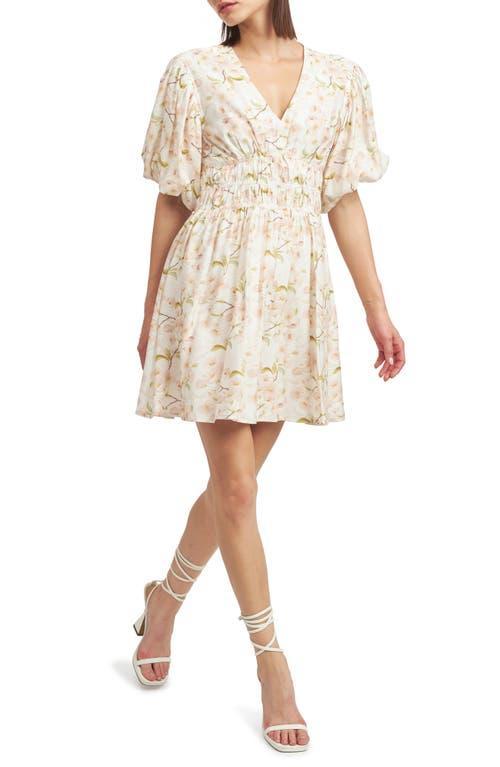 En Saison Callie Floral Print Minidress Product Image