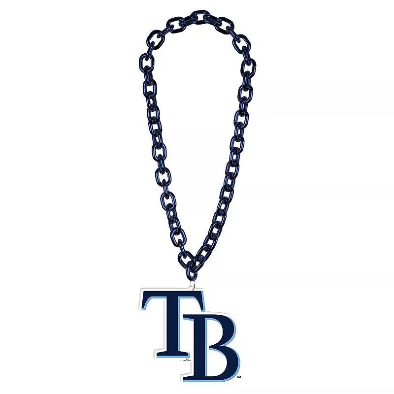 WinCraft Tampa Bay Rays Big Chain Logo Necklace, Mens, Team Product Image